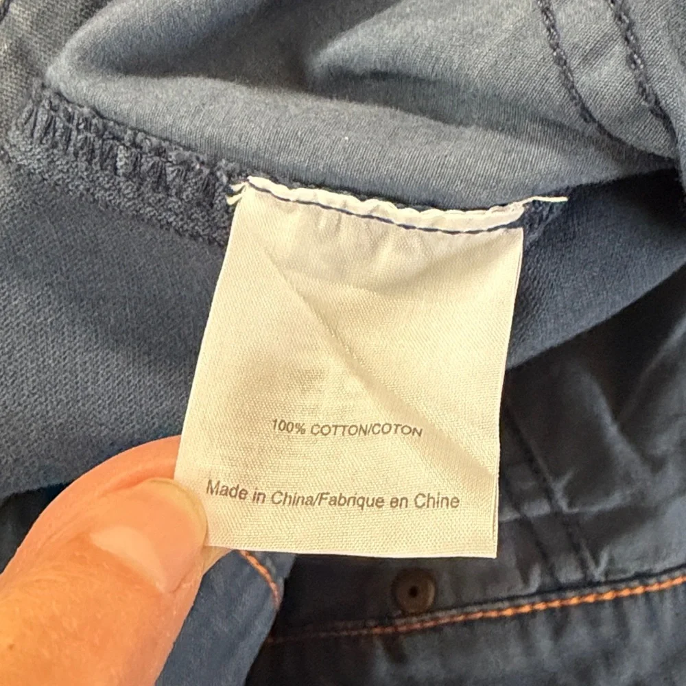 Tory Burch cotton flare trouser pants, EUC, size 6 tall